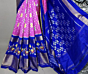 Ikkat Pure Silk Saree