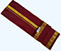 Maroon Silk Dhothi & Angavastram Set