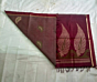 Maroon Handloom Cotton Saree