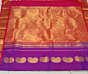 Purple Handmade Silk Saree 03