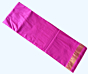 Rose Colour Dhothi and Angavastram Set