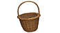 Round Multipurpose Handmade Cane Basket | Eco Friendly 