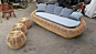 Pure Handmade Wooden Sofa Set