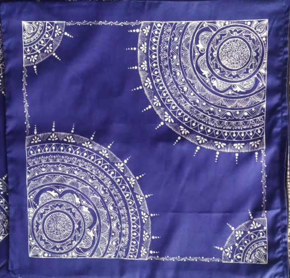 Handcrafted Aipan Art Cushion Cover B