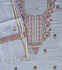 Kota Cotton Suit Fine Chikankari