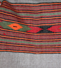 Sheep Wool Kullu Handloom Design Muffler Scarf For Women and Girls-BLACK MIX