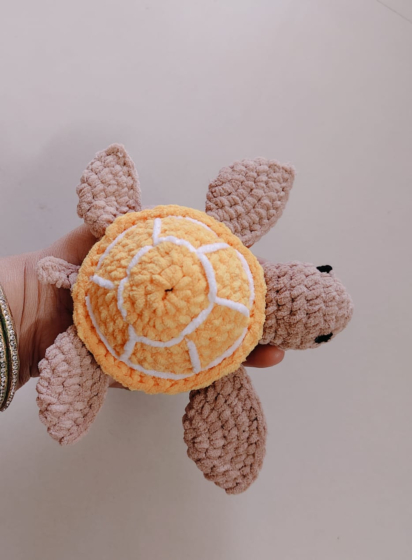 Amigurumi Tortoise Yellow