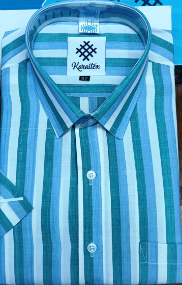 Handloom Cotton Shirt Half Sleeve for Man