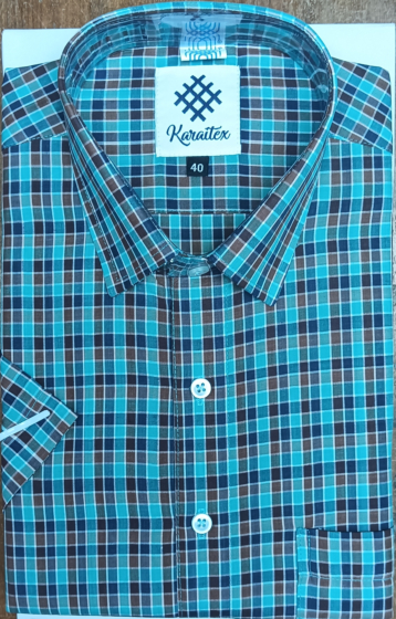 Handloom Cotton Shirt Half Sleeve for Man