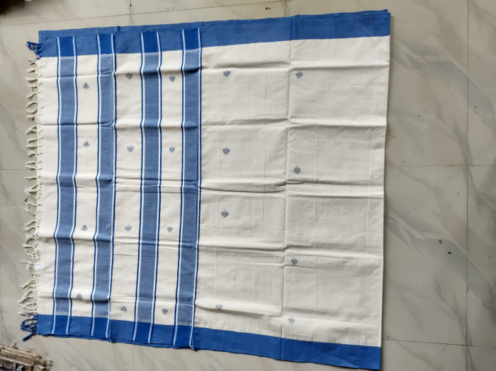 cotton hand woven  saree