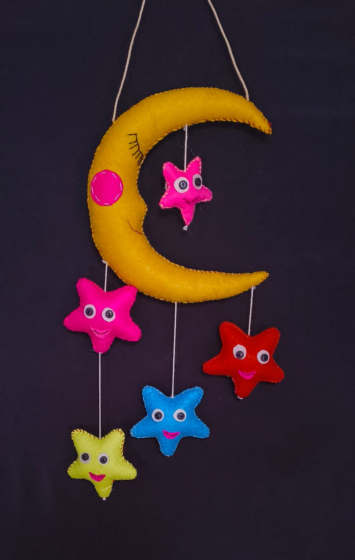 wall hanging stras and moon product