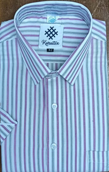 Handloom Cotton Shirt Half Sleeve for Man