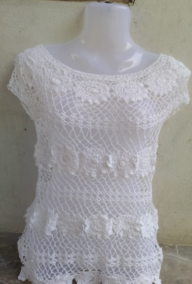 Crochet Ladies Top