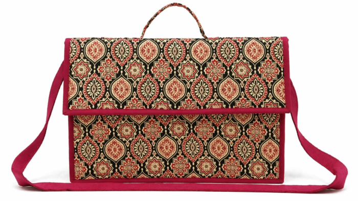 Handmade Rajasthani Printed Laptop Sling Bag