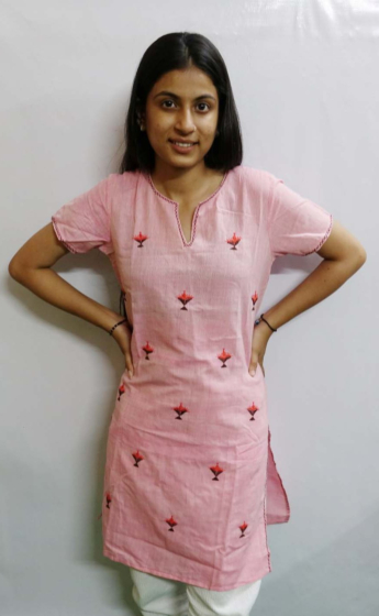 HAND EMBROIDED KURTI FOR LADIES 