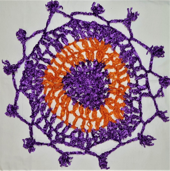 Woolen Crosia Design Thalposh