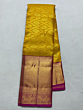 Handloom Silk Saree | Mustard Yellow