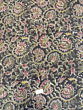 Kalamkari Hand Block Print Cotton Cambric Fabric Multicolor 1 Meter (KBPF115)