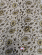 Kalamkari Hand Block Print Cotton Cambric Fabric - Multicolor - 1 Meter(KBPF120)