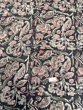 Kalamkari Hand Block Print Cotton Cambric Fabric - Multicolor - 1 Meter(KBPF121)