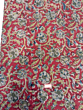 Kalamkari Hand Block Print Cotton Cambric Fabric - Multicolor - 1 Meter(KBPF137)
