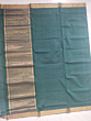 Mangalagiri Cotton Saree | Turquoise