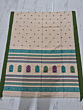 Bengal Handloom Cotton Saree with Blouse Piece | Buti design | Beige
