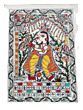 Handmade Madhubani painting  without frame Multicolor 