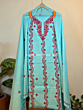 Pure Cotton Hand Embroidered Kutch Work Dress Material