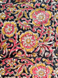 Kalamkari Hand Block Print Cotton Cambric Fabric Multicolor 1 Meter (KBPF52)