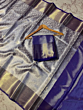 Premium Soft Tissue Silk Saree | Silver Zari Work Design