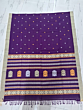 Bengal Handloom Cotton Saree with Blouse Piece | Purple