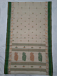 Exclusive Bengal Handloom Cotton Saree | Cream Color | 5.5 meters