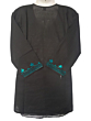 women embroided pure cotton short kurti