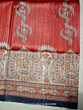 TASAR GHICHA PRINT SILK SAREE