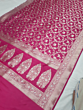 Handloom pure silk saree with blouse piece 