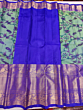 Handloom Silk Saree | Blue Colour
