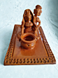 Terracotta Yashoda-Kanha Showpiece