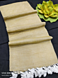 Plain Linen by Linen Saree with Matching Blouse - Premium Stylish Soft Linen Saree