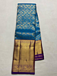 Handloom Dharmavaram Silk Silk Blue Saree