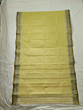 Bengal Handloom Cotton Yellow Saree