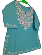 Baby emborided pure cotton kurti