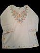 Baby emborided pure cotton kurti