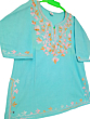 Baby emborided pure cotton kurti
