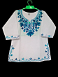 Baby emborided pure cotton kurti