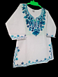 Baby emborided pure cotton kurti