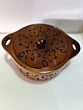 wooden lid for opening and closing the box