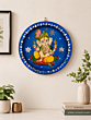 Divine Ganesha Hand-Painted Wall Hanging