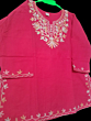 Baby emborided pure cotton kurti