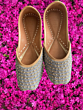 Handmade Punjabi Jutti | Grey